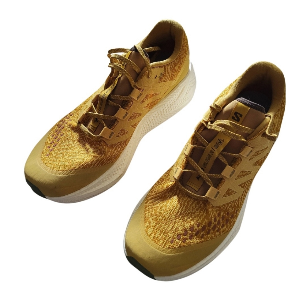Salomon Aero Glide 3 GRVL Mustard/Vanilla Size US12,5 Men’s UK12 EU47 1/3